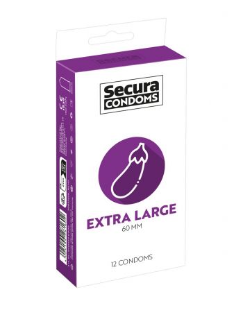 Prezervative Secura Extra Large,12 buc